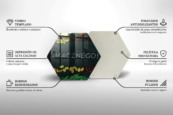 Tocător de bucătărie Inscripție Poftă bună!