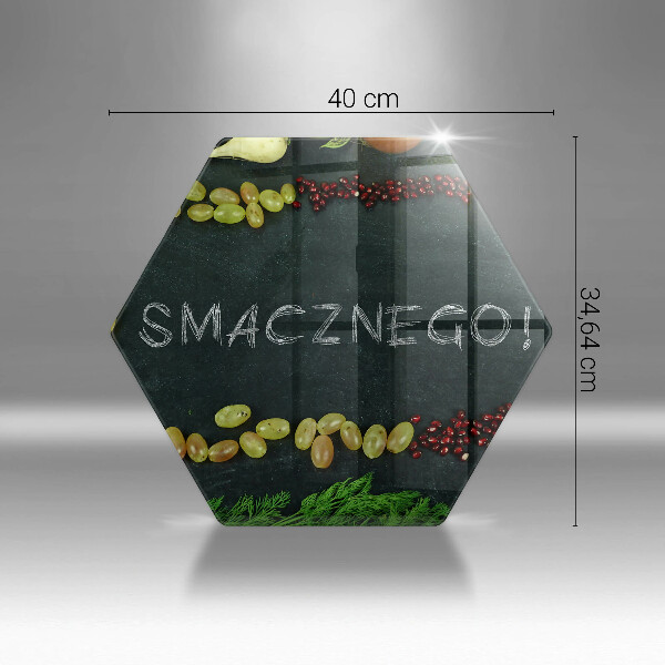 Tocător de bucătărie Inscripție Poftă bună!