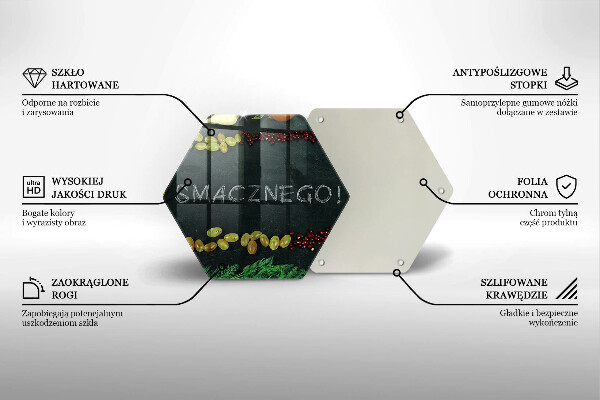Tocător de bucătărie Inscripție Poftă bună!