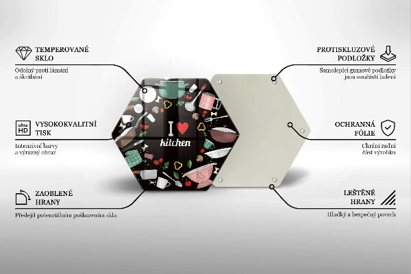 Tocător de bucătărie Ilustrație Îmi place bucătăria