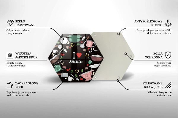 Tocător de bucătărie Ilustrație Îmi place bucătăria