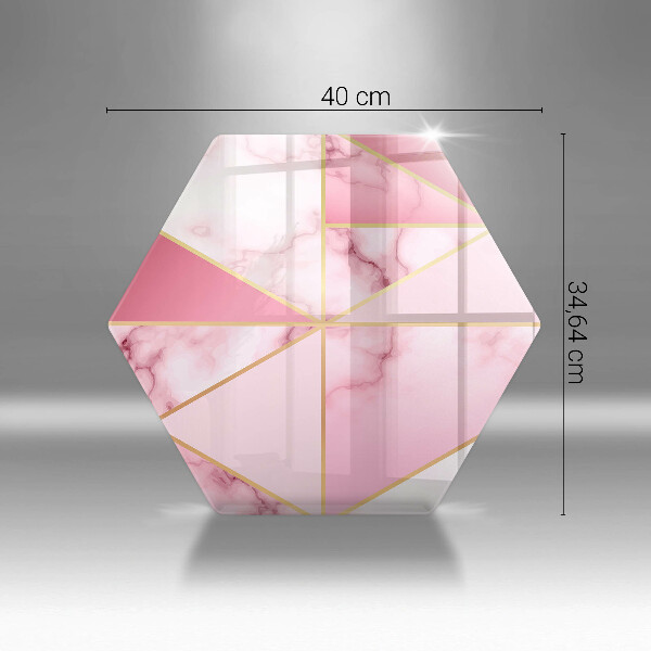 Tocător de bucătărie Marmură geometrică