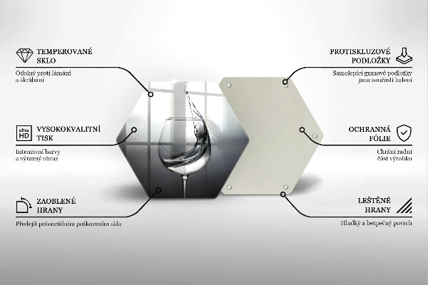 Tocător sticlă Un pahar de apă