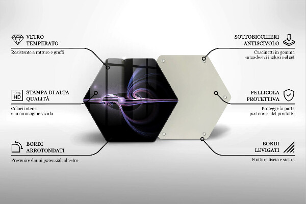 Tocător de bucătărie Abstracția modernă