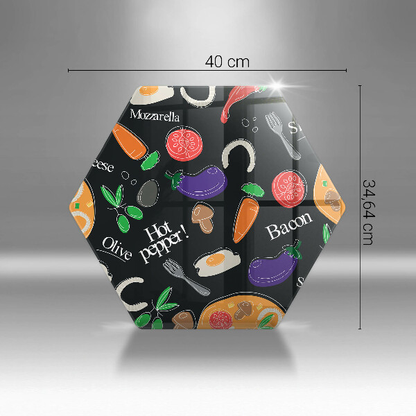 Tocător de bucătărie Ilustrație alimentară