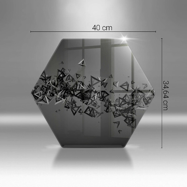 Tocător de bucătărie Forme 3D abstracte