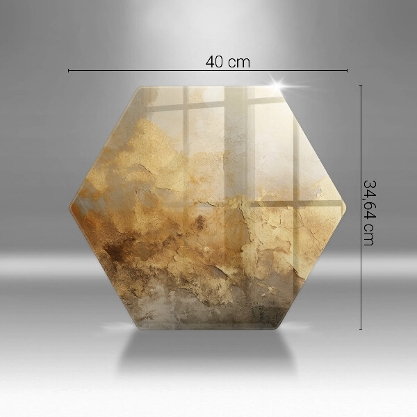 Tocător din sticlă Textura bogata