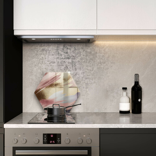 Tocător din sticlă Pete pastelate