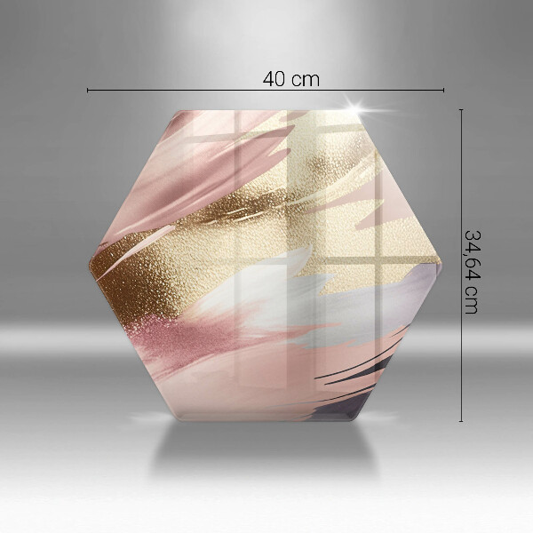 Tocător din sticlă Pete pastelate