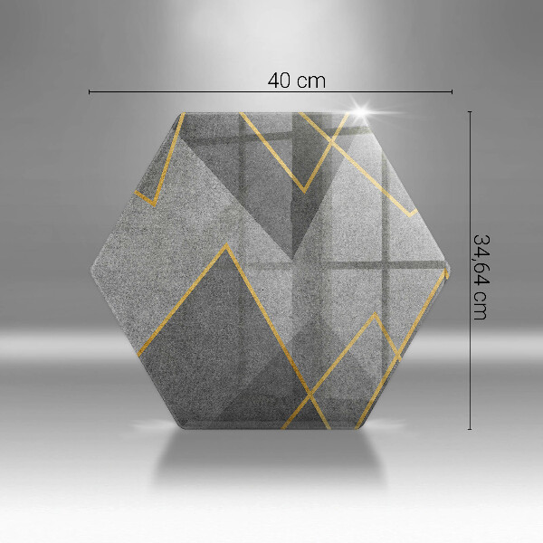 Tocător din sticlă Forme ascuțite