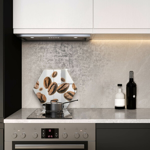 Tocător din sticlă Boabe de cafea