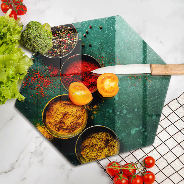 Tocător din sticlă Condimente orientale