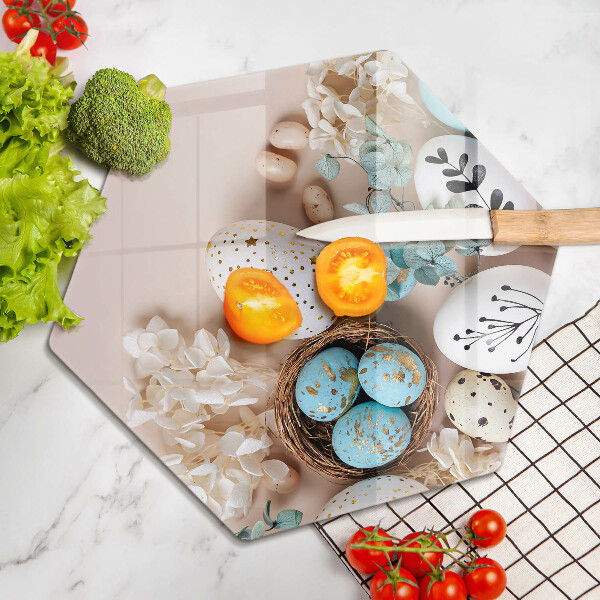 Tocător din sticlă Decoratiuni de Paste