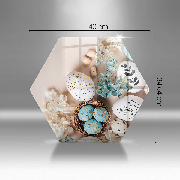 Tocător din sticlă Decoratiuni de Paste