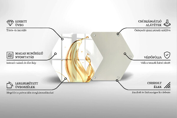 Tocător din sticlă ulei de masline