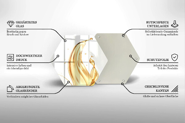 Tocător din sticlă ulei de masline