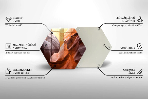 Tocător din sticlă marele Canion