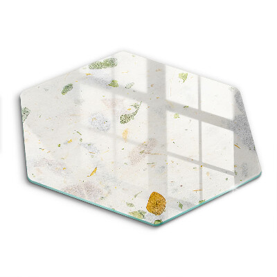 Tocător din sticlă Frunze cazatoare