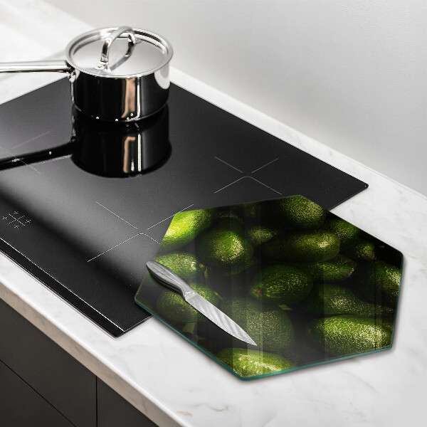 Tocător sticlă Fructe de avocado