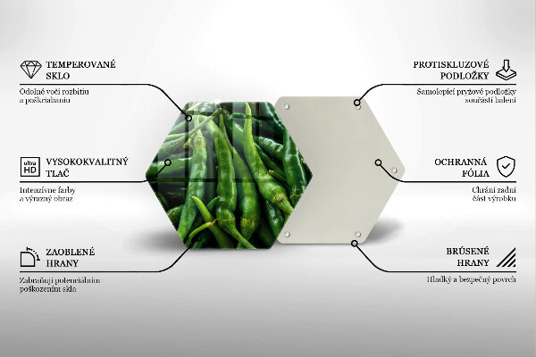 Tocător sticlă Păstăi de mazăre