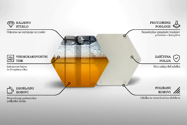 Tocător sticlă Bea spuma de bere