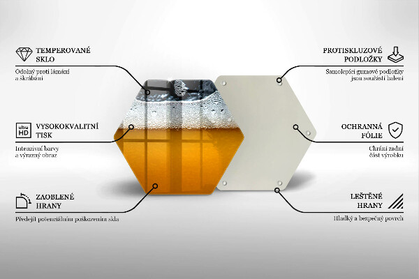 Tocător sticlă Bea spuma de bere