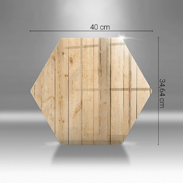 Tocător sticlă Scânduri delicate din lemn