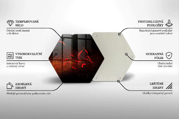 Tocător sticlă Ardei iute