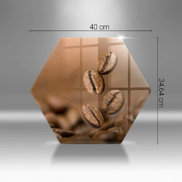 Tocător sticlă Boabe de cafea