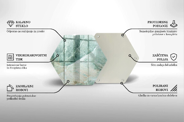 Tocător de bucătărie Structură de piatră