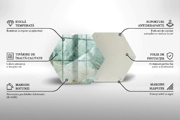Tocător de bucătărie Structură de piatră