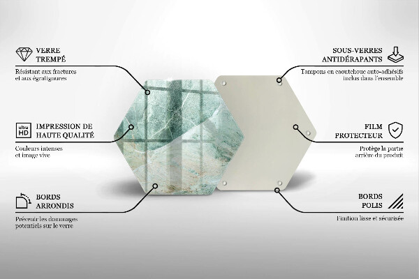 Tocător de bucătărie Structură de piatră