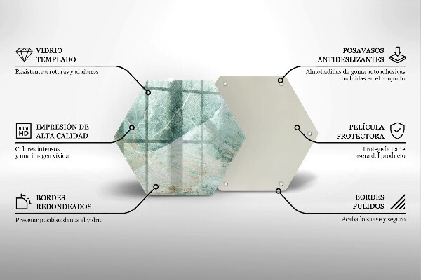 Tocător de bucătărie Structură de piatră