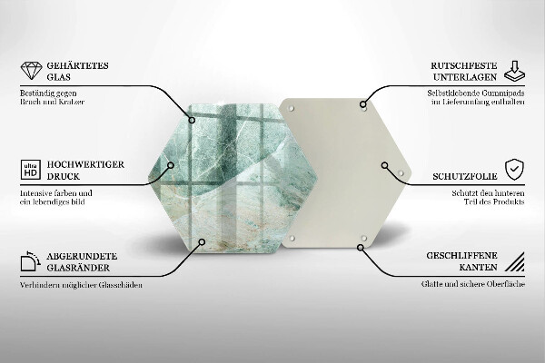 Tocător de bucătărie Structură de piatră