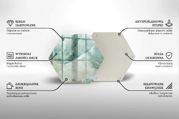Tocător de bucătărie Structură de piatră