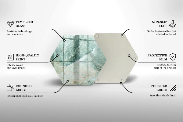 Tocător de bucătărie Structură de piatră