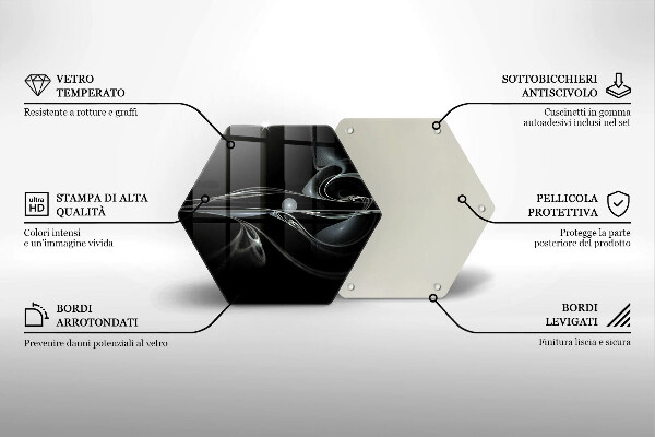 Tocător de bucătărie Abstracția modernă