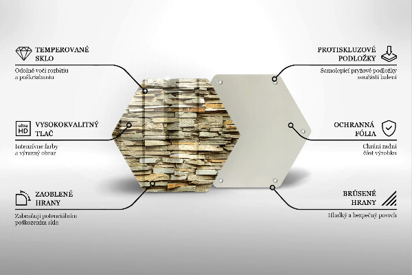 Tocător de bucătărie Pietre decorative