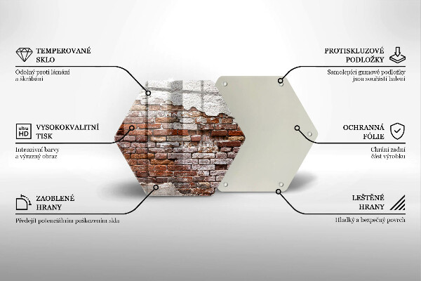 Tocător de bucătărie Zid vechi de cărămidă și beton