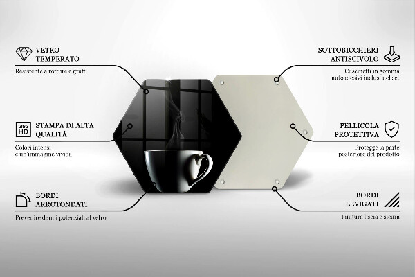 Tocător de bucătărie O ceasca de ceai