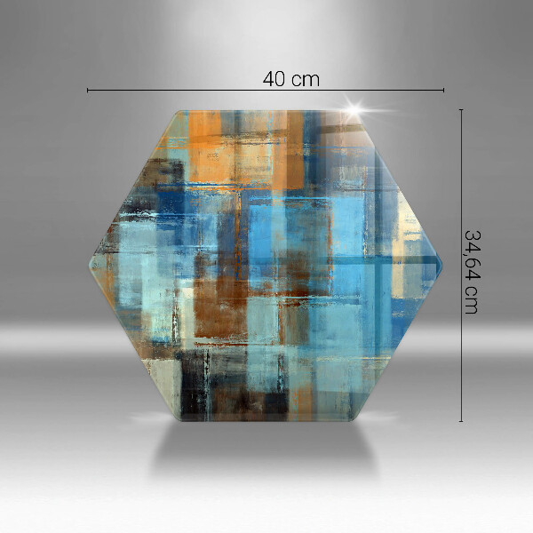 Tocător sticlă Fundal pictat