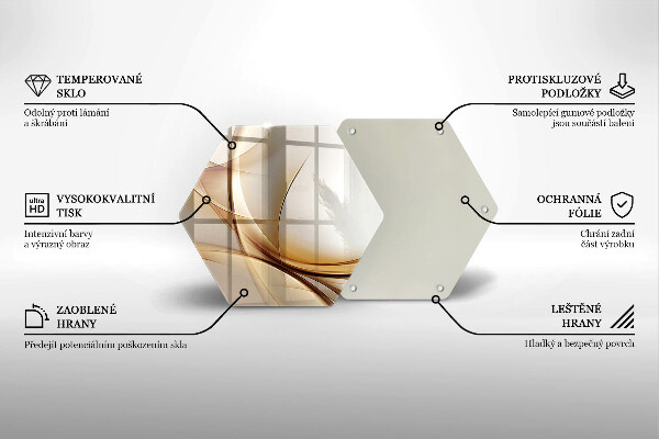 Tocător de bucătărie Forme abstracte