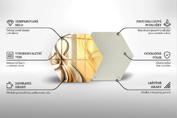 Tocător de bucătărie Abstracția fumului