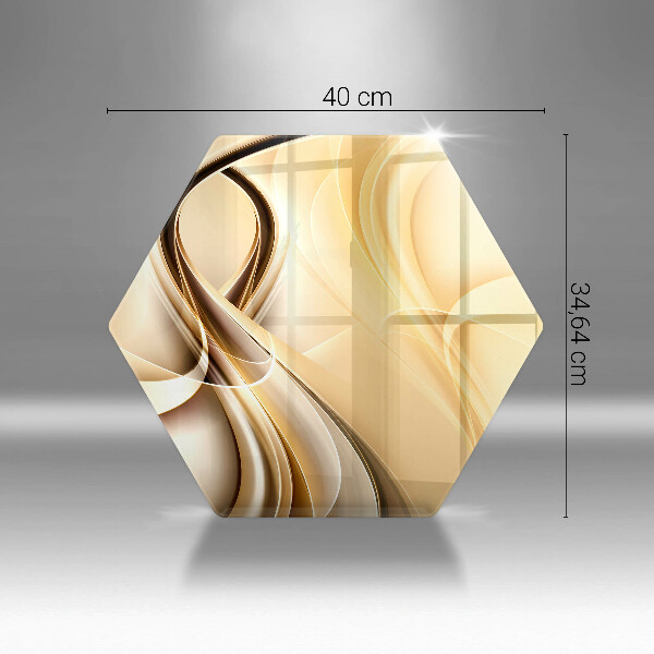 Tocător de bucătărie Abstracția fumului