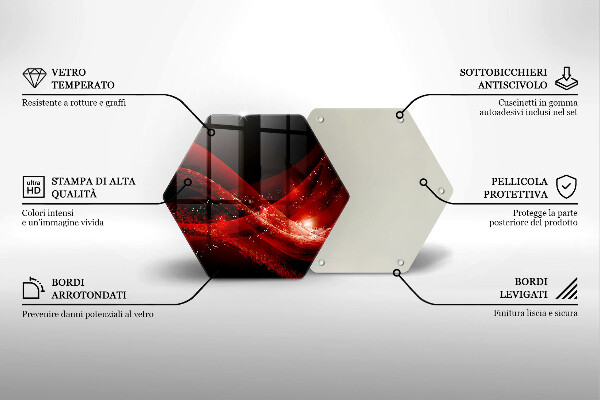 Tocător de bucătărie Abstracția modernă