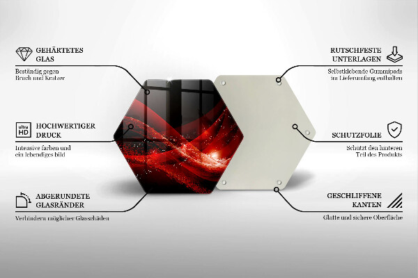 Tocător de bucătărie Abstracția modernă