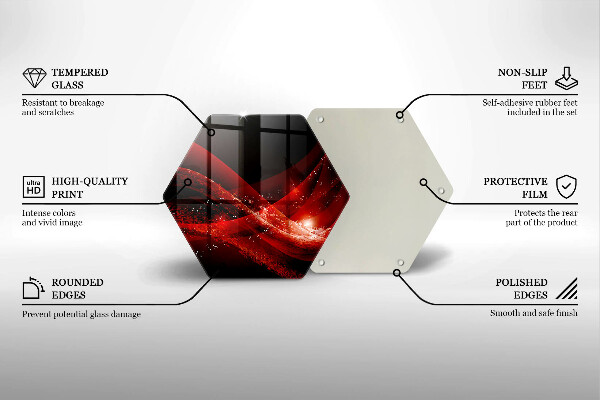 Tocător de bucătărie Abstracția modernă