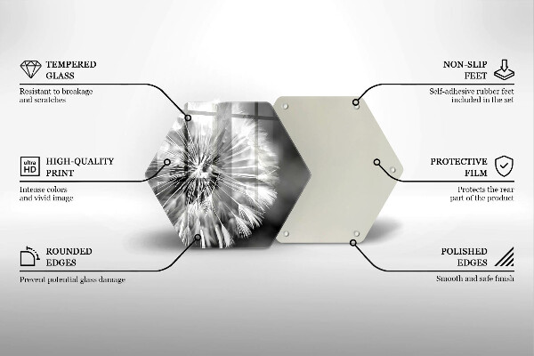 Tocător de bucătărie O păpădie delicată