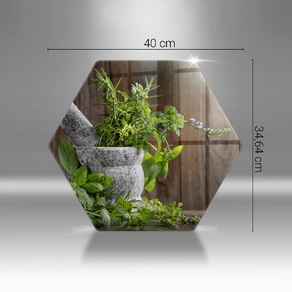 Tocător de bucătărie Plantează ierburi și lemn