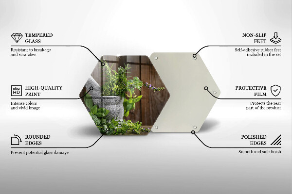 Tocător de bucătărie Plantează ierburi și lemn